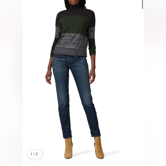 Rag And Bone Dre Low Rise Slim Fit Boyfriend Jeans - Picture 2 of 11